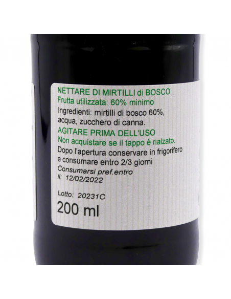 Mirtilli di Bosco Nettare 60%