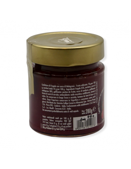 Confettura di Fragola e Melograno