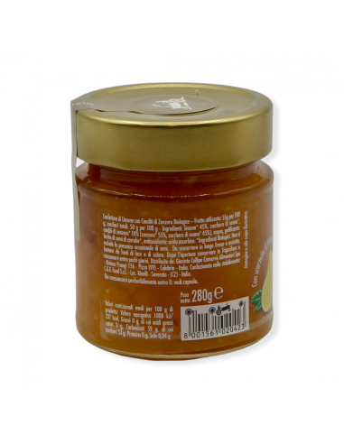 Confettura di Limone e Zenzero BIO