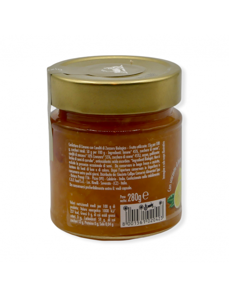 Confettura di Limone e Zenzero BIO
