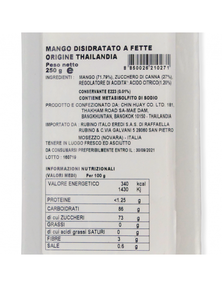 Mango Disidratato