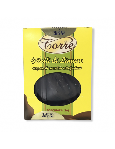 Filetti di Limone al Cioccolato Fondente