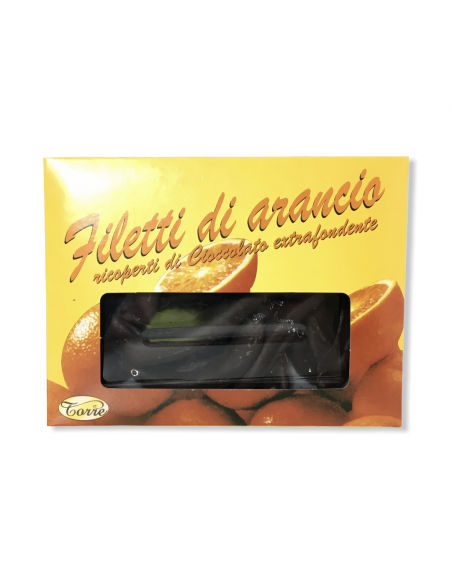 Filetti di Arancia al Cioccolato Fondente