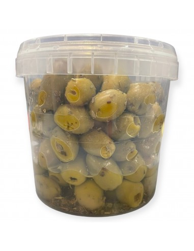 Olive Verdi Denocciolate agli Aromi