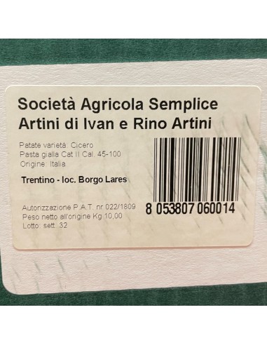 Patate di Montagna Cassetta