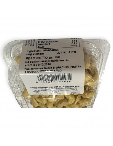 Anacardi Sgusciati Crudi